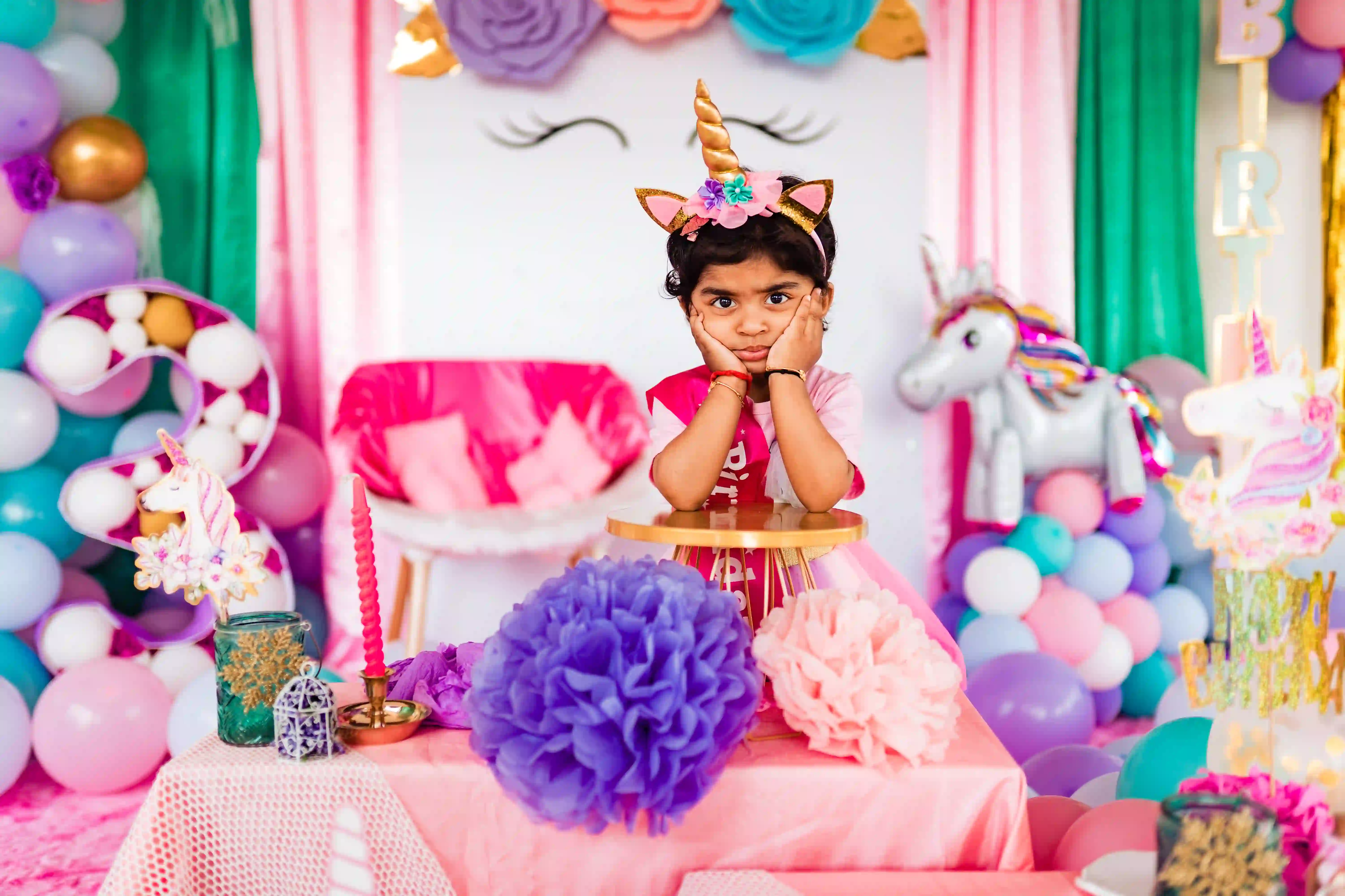 Birthday princess theme shoot